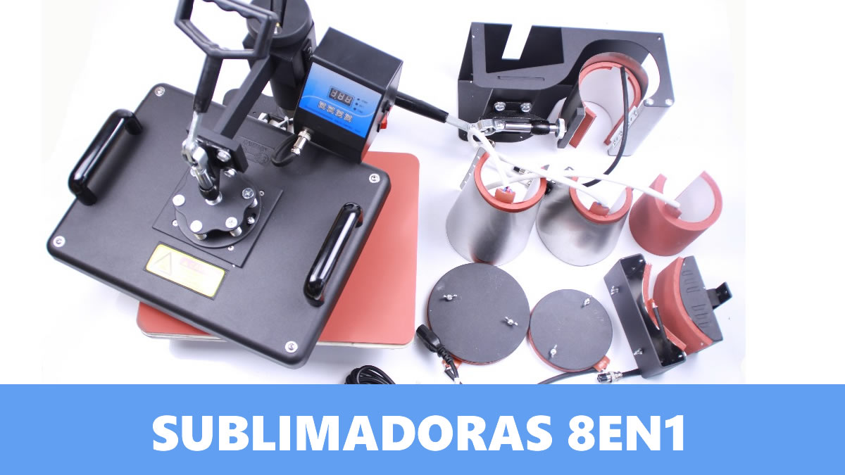 Sublimadora 8 en 1: ventajas y desventajas